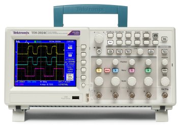 Tektronix TDS2024C 200MHz 4 channel Digital Storage Oscilloscope with TFT Color Display